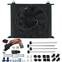 34 Row Transmission Oil Cooler Electric Fan