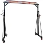 Agrotk 1 Ton Adjustable Steel Gantry Crane Portable Shop Lift Hoist | AGT-ASGC-2000