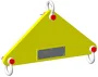 Lifting Beam, Small Length with Shackle Top