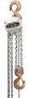 5 T Spark Resistant Chain Hoist 15 ft lift Custom rigging available. Standards CE, AS1418.2, ASME B30.16