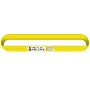 Tuffy 1 Ply 1" x 4 ft Endless Type 5 Web Sling - 3100 lbs WLL, Yellow, nylon/Polyester/Synthetic | Bishop Lifting