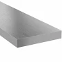 Carbon Steel Rectangular Bar: 1018, 1 in Thick, 5 1/2 in x 12 in Nominal Size (WxL), -0.004 in, Mill Model: 18F1X5.5-12