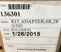 Crane Weinman Pump Adapter Kit 6r 280/320