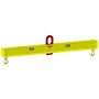 M & W M&W 1 Ton x 10 - 12 ft Adjustable Lifting Beam - #16411, Yellow, Steel | Bishop Lifting