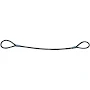 Hastings 3737-10 Wire Rope Sling 1/2 Eye and Eye 10 ft.