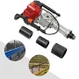 Mixed Oil Powered Pile Driver 52 Cc Post Driver Two Stroke Post Driver