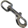 #225 Malleable Swivel Snap with 5/8" Eye - Nickel Plated at Stage Rigging Warehouse