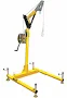 MILLER BY PIP Four Piece Hoist Winch System: Floor Mnt, 3 1/8 ft Min Base Wd, 5 3/8 ft Max Base Wd
