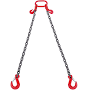 VEVOR Chain Sling 5/16 inch x 5 ft Lifting Chains with Hooks G80 Engine Chain Hoist Lifts