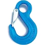 Yoke 5/8" Grade 100 Eye Sling Hook with Latch (X-044/S) (WLL 22,600 lbs) at Construction Tool Warehouse
