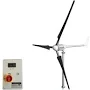 Kit i-1000W 24V Wind Turbine Wind Generator & Hybrid Charge Controller & Tower Carbon - 3 Blade - No Tower Set