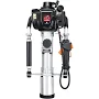 VEVOR 37.77cc Gas-powered T Post Driver With 4-stroke Engine 3 Driving Heads 1000w Portable Fence Piling Pounder For Farm And Ranch