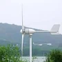 FLTXNY 6000w Windmill Turbine Generator Kit 6kw Power 3Blade 24V 48V With MPPT Controller Off Grid Inverter System ModelM6, 4000W / 48V / Wind Turbine