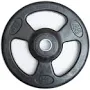 York Iso-Grip Rubber Encased Steel Olympic Plates, 45 LB Pair