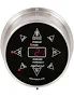 Merlin Wind Speed and Direction Instrument - Satin Nickel Case