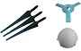 Kit 107 cm Wind Blade & Nose & Flange Blade color