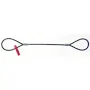 1/2" x 14' Wire Rope Sling, Eye and Eye, 6 x 10 IWRC, Made in USA - 1/EA