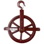 12" Hoisting Block/Gin Wheel - Up to 7/8" Rope 171100