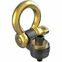 Jergens Hoist Ring: Pivot/Swivel, 1 1/2"-6, Max. 16,700 lb, Die-Flipping/Lifting, 180° Pivot Angle Model: 47918
