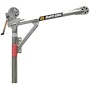 2500 lb. Steel davit crane with carbon steel brake winch