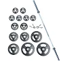 Iso-Grip Rubber-Encased Steel Olympic Plate Set