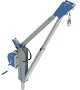 Reid Lifting PDQ 1320lb Portable Aluminum Davit Crane – Winch & Shackle - Yes - Column Position (+ Deviation) / Thern M4132PB Winch Bracket ONLY (