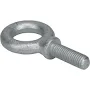 Made in USA Fixed Lifting Eye Bolt | Shoulder, 4,000 lb Capacity, 5/8-11 Thread, Grade 1030 Steel - Fully Threaded, 1-3/4" Shank, 1-3/4" Thread