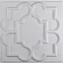 Victorian Ceiling Tile - White - Made in USA