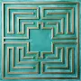 Elegant Arch Faux Tin Ceiling Tile #DCT25