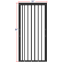 Bi-Directional Retractable Screen Door