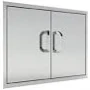 The Outdoor GreatRoom Company 25"/32" Stainless Steel Double Access Door, 32-Inch