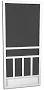 Cascade Glacier Breeze Aluminum Screen Doors