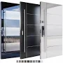 Modern Stainless Steel Anti-Theft Pivot Doors with Smart Lock for Villa Apartment Entry Exterior Living Room Use 5 Year Warranty