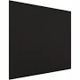 Hadrian Partition Panel: Stainless Steel, Powder-Coated, Black, 58 in Ht, 46 in Wd, 1 in Thick Model: 530046-510