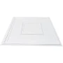 VEVOR 12-Pack 24x24 in White PVC Drop Ceiling Tiles