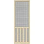 Ark Design 32 in. x 80 in. Universal Paneled Unfinished Pine Vertical Slat Screen Door
