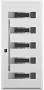 INOX S5 Modern Exterior Entry Steel Door