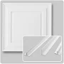 White Heavy Duty Direct-Mount Ceiling Kit