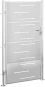 vidaXL Stainless Steel Garden Gate - Lockable Entry for Security #UIC#2115