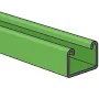 Allied Tube & Conduit / Atkore PS 500 20 pg Power-Strut PS 500 Pre-Galvanized Steel Solid Channel