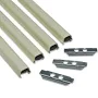 MonoSystems SnapMark 7-Piece 240-in L Ivory Raceway