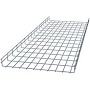ShowMeCables Wire Mesh Cable Tray 20"D x 2"H x 5ft. 2pk