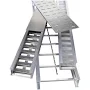 BL25A0906144 Bl 25A09 06 144 Str Section 4"Deep 6"Wide Alum Cable Tray 9"Rung Spacing 5"Side Rail Hgt