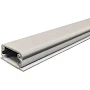 Wire Trak FE020500RC120 Two Piece 1" x 1/2" Surface Raceway, 20 pcs @ 6' length (120'), Clear