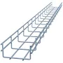 ShowMeCables Wire Mesh Cable Tray 4"D x 2"H x 5ft. 2pk