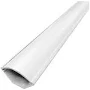 Wire Trak FE0201075CDB160 Two Piece Corner Duct Raceway 1 5/8" Corner Raceway, 20 pcs @ 8' length (160'), Beige