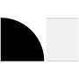 0.75 in. D x 0.75 in. W Composite Quarter Round PVC White