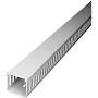 RS PRO 2339188 PVC SLOTTED PANEL TRUNKING CLOSED SLOT W40 MM X D40MM