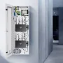 Structured Media Center Enclosure 42 in with Vented Hinged Door Cable Management Stellweilan Tessberg
