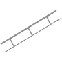 20 in x 10 ft Universal Cable Ladder Kit with 6-Hole Rung